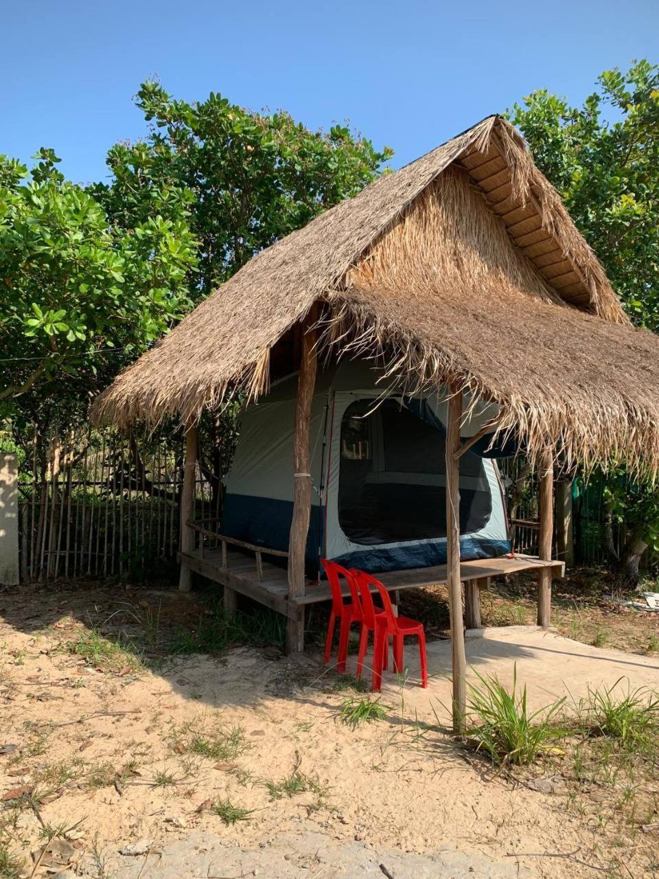 Maloop Cafe Bungalow Kaoh Touch Exterior foto